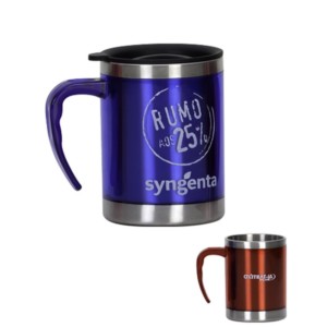 LPR Promocional - Brinde Caneca Inox / Acrílico, 400ml Personalizada